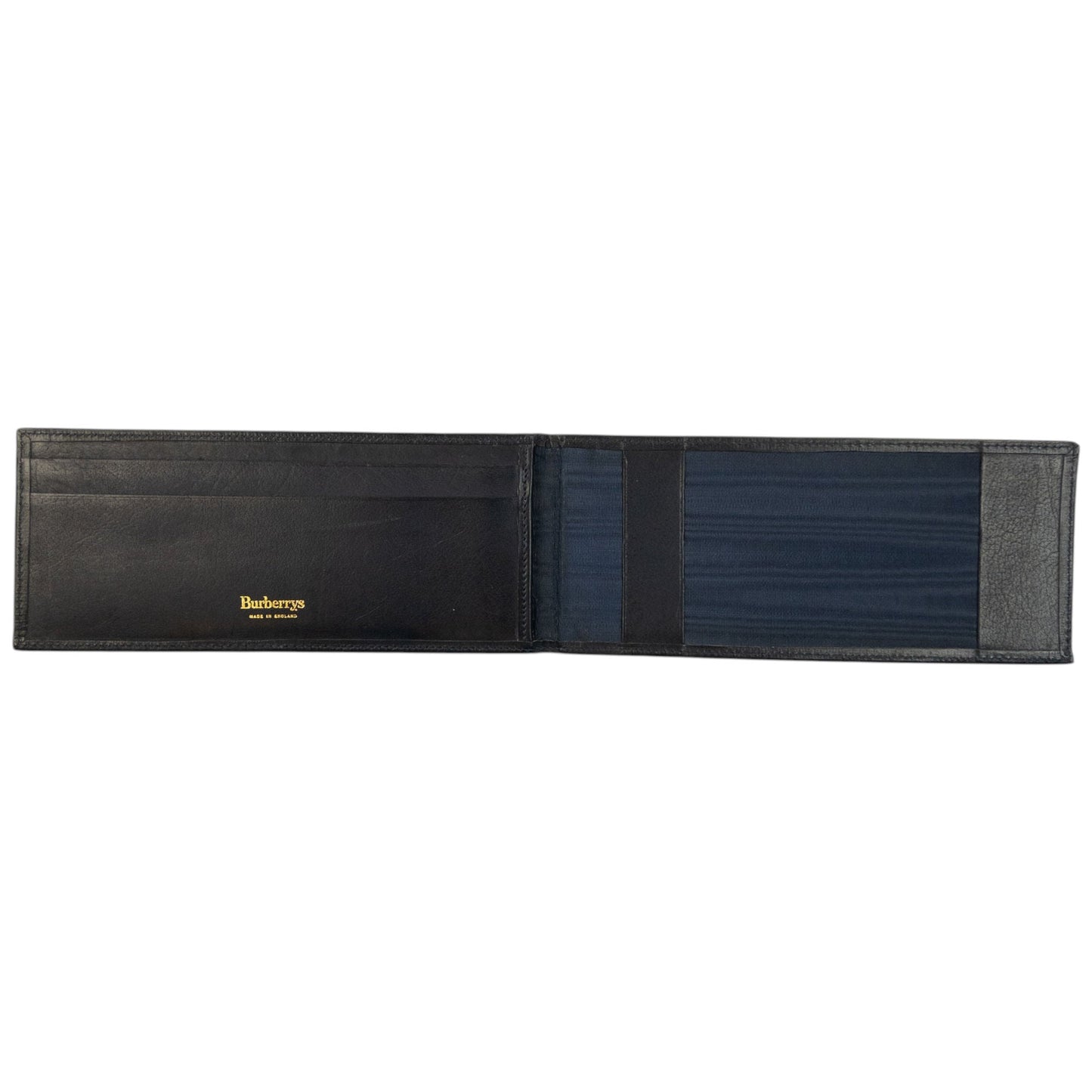 Vintage 90s Burberry Nova Check Chequebook Cover Wallet | O/S, Navy