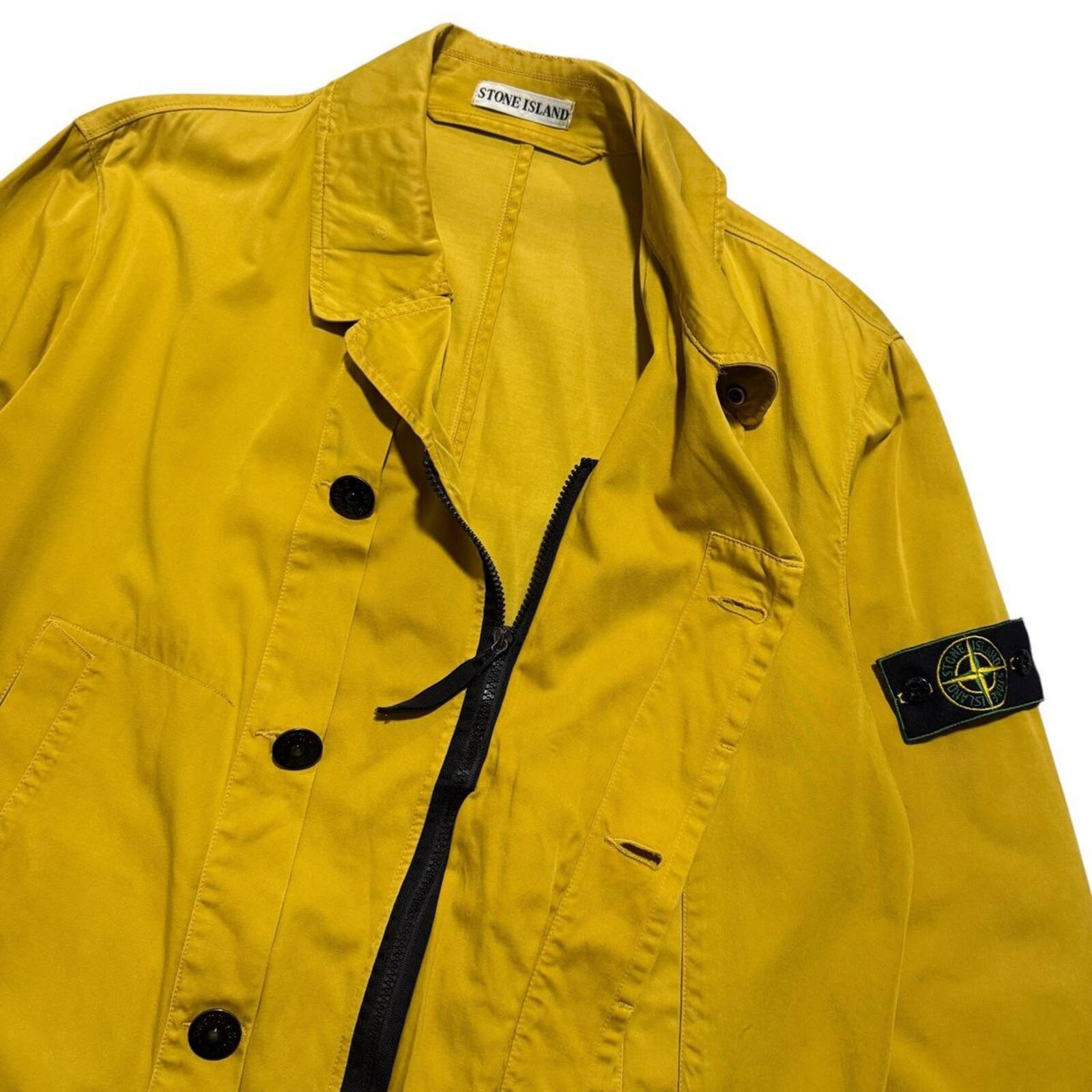 Stone Island S/S 1998 Raso Gommato Yellow | XL, Yellow – Known Source