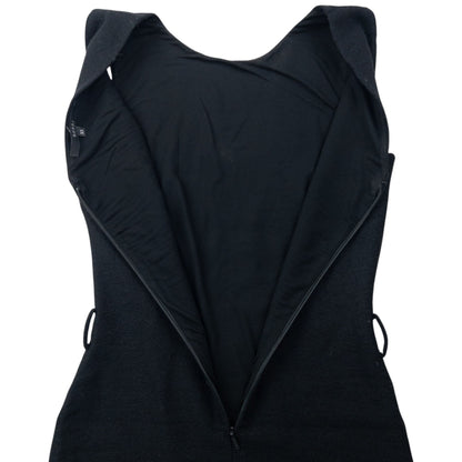 Vintage 2000s Gucci Sleeveless Wool Dress Womens Size XS | XS, Black