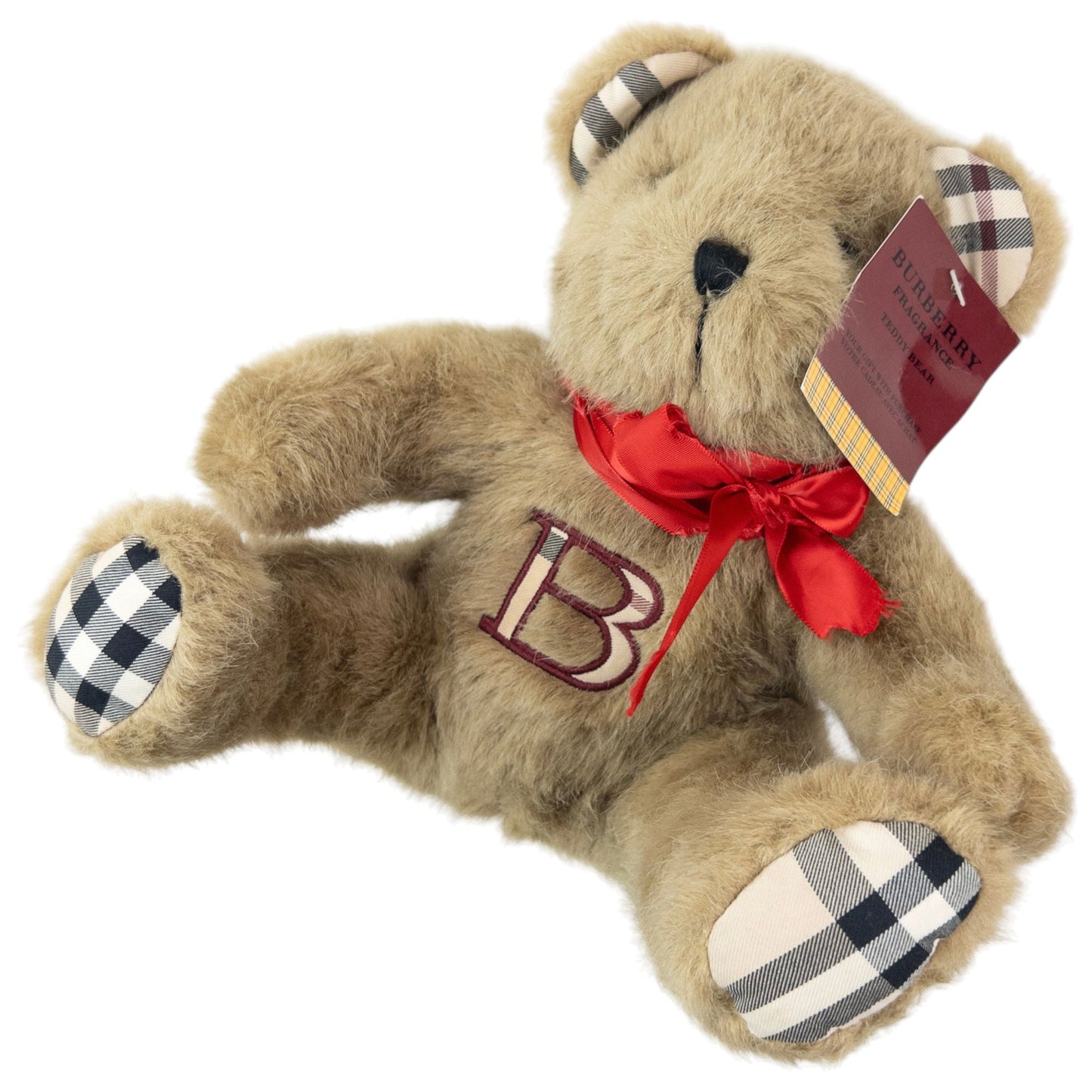 Vintage 2000s Burberry Nova Check Teddy Bear | O/S, Brown
