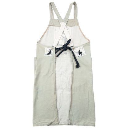 Vintage 90s Issey Miyake Printed Apron | O/S, Green