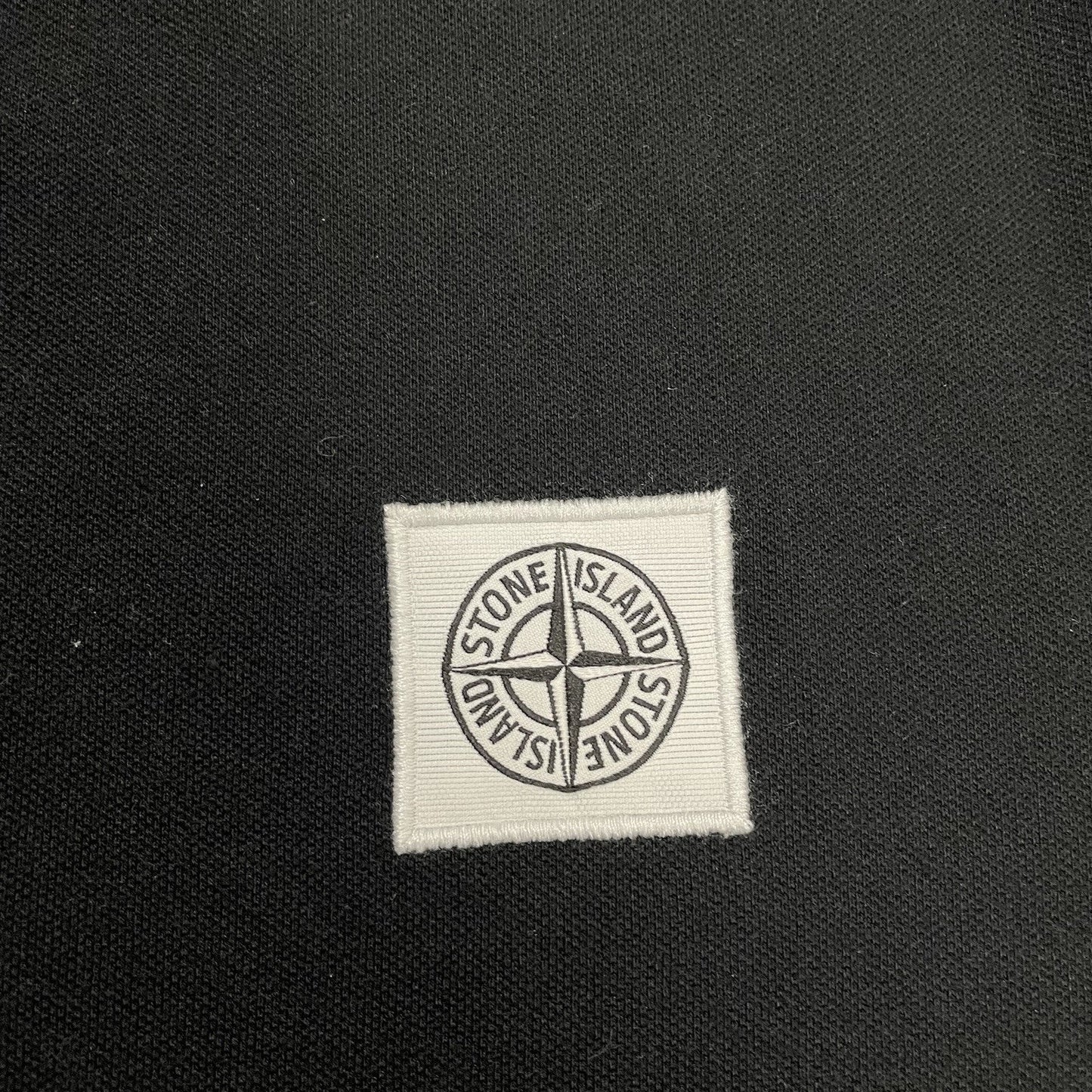 Stone Island Polo Shirt, Size XL | Stone island, Black