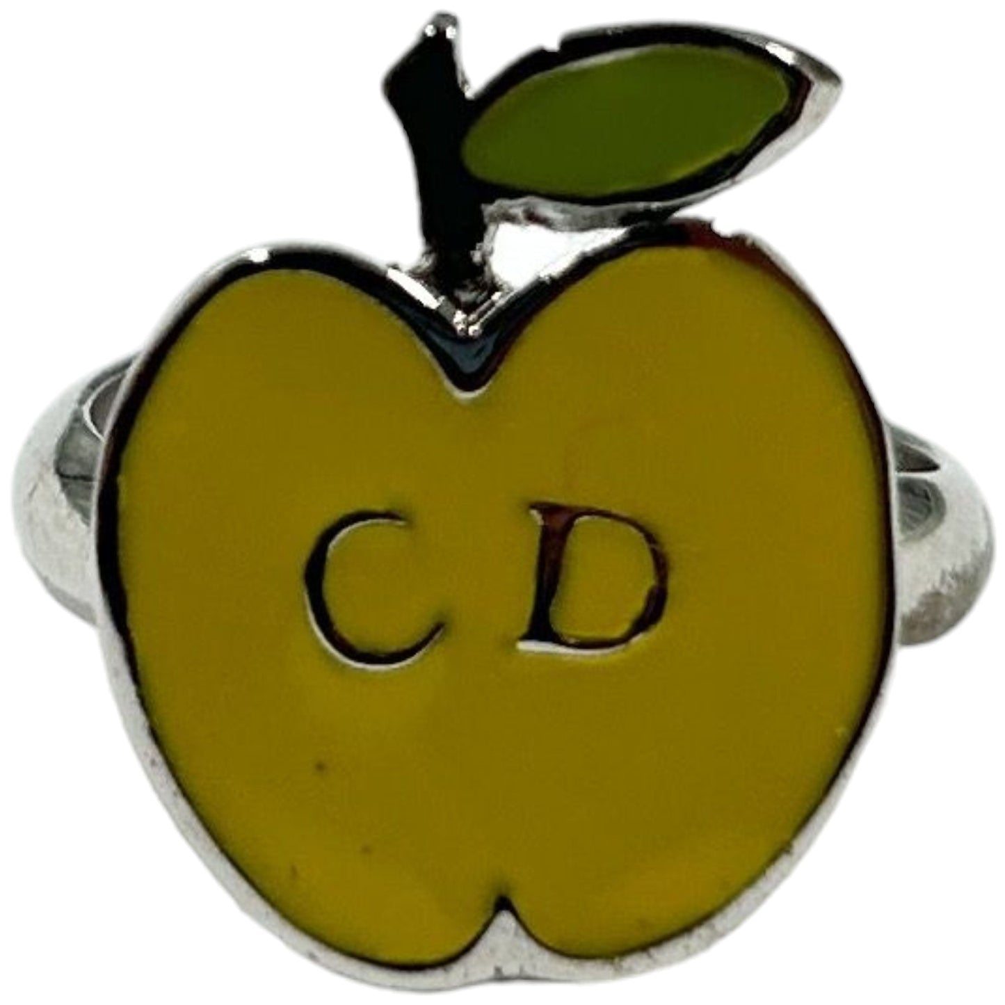 Vintage Christian Dior Apple Earrings And Ring Set