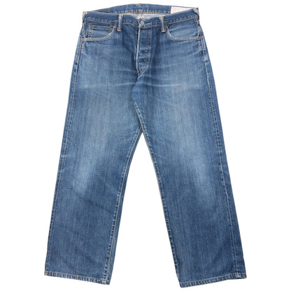 Vintage 90s Evisu Double Gull Embroidered Japanese Denim Jeans Size W33