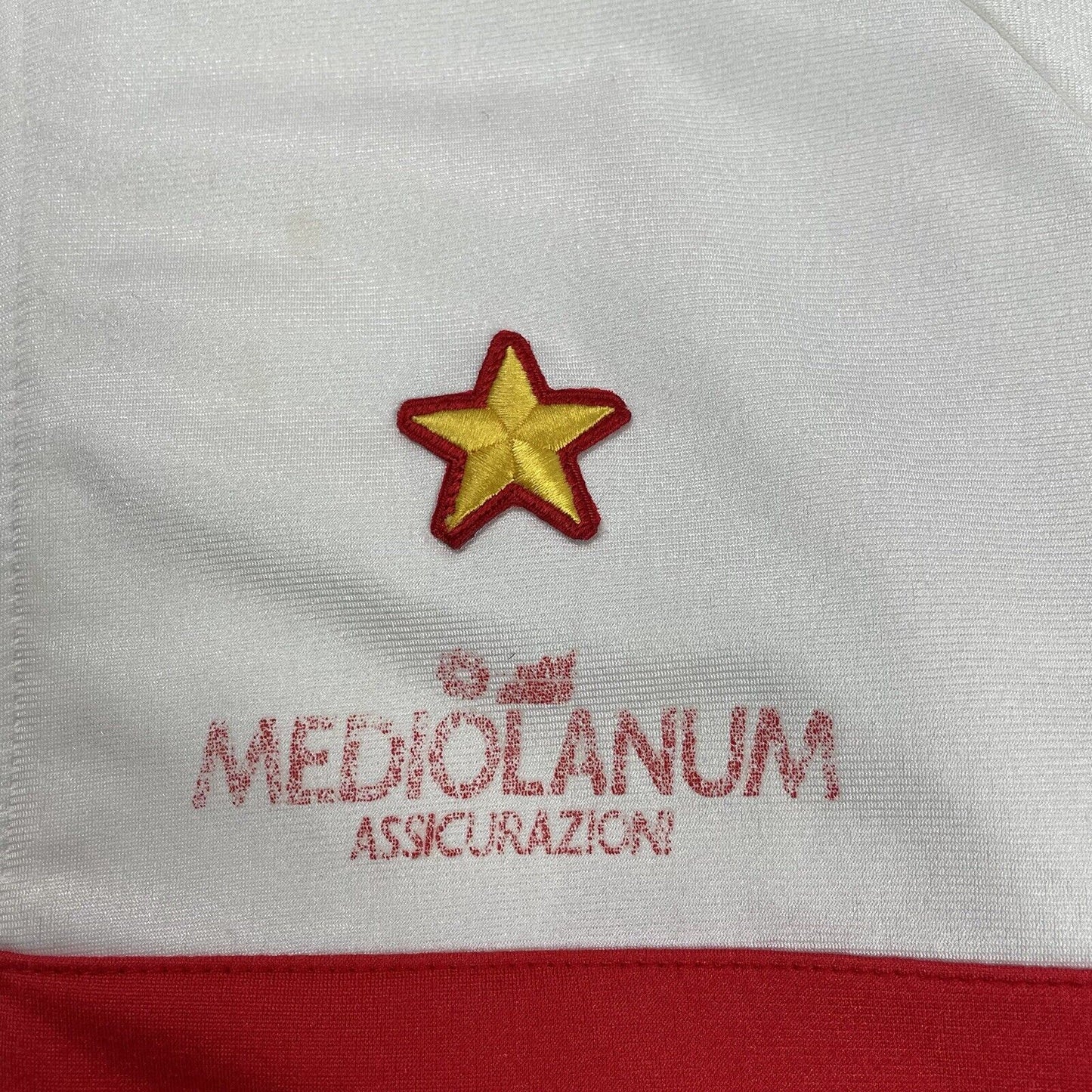 Vintage AC Milan 1990-1992 Adidas Track Jacket, Size Medium | O/S, Red