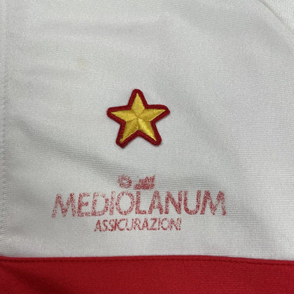 Vintage AC Milan 1990-1992 Adidas Track Jacket, Size Medium | O/S, Red