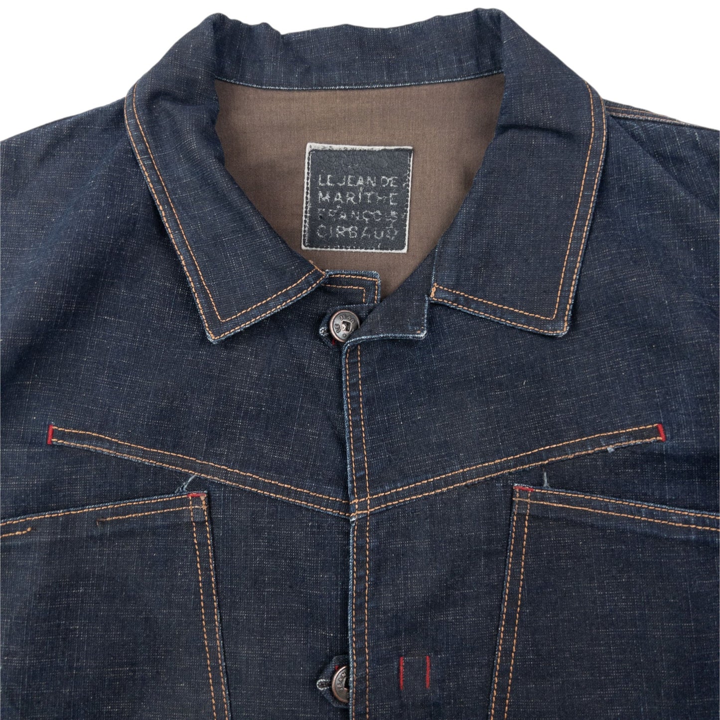 Vintage 2000s Marithe + Francois Girbaud Button Up Denim Jacket Size XL