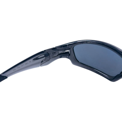 Vintage 2007 Oakley Straight Jacket Grey Smoke Sunglasses