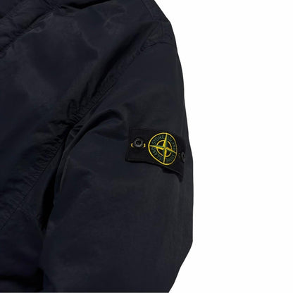 Stone Island Opaque Twill Down Jacket | Large, Dark Blue