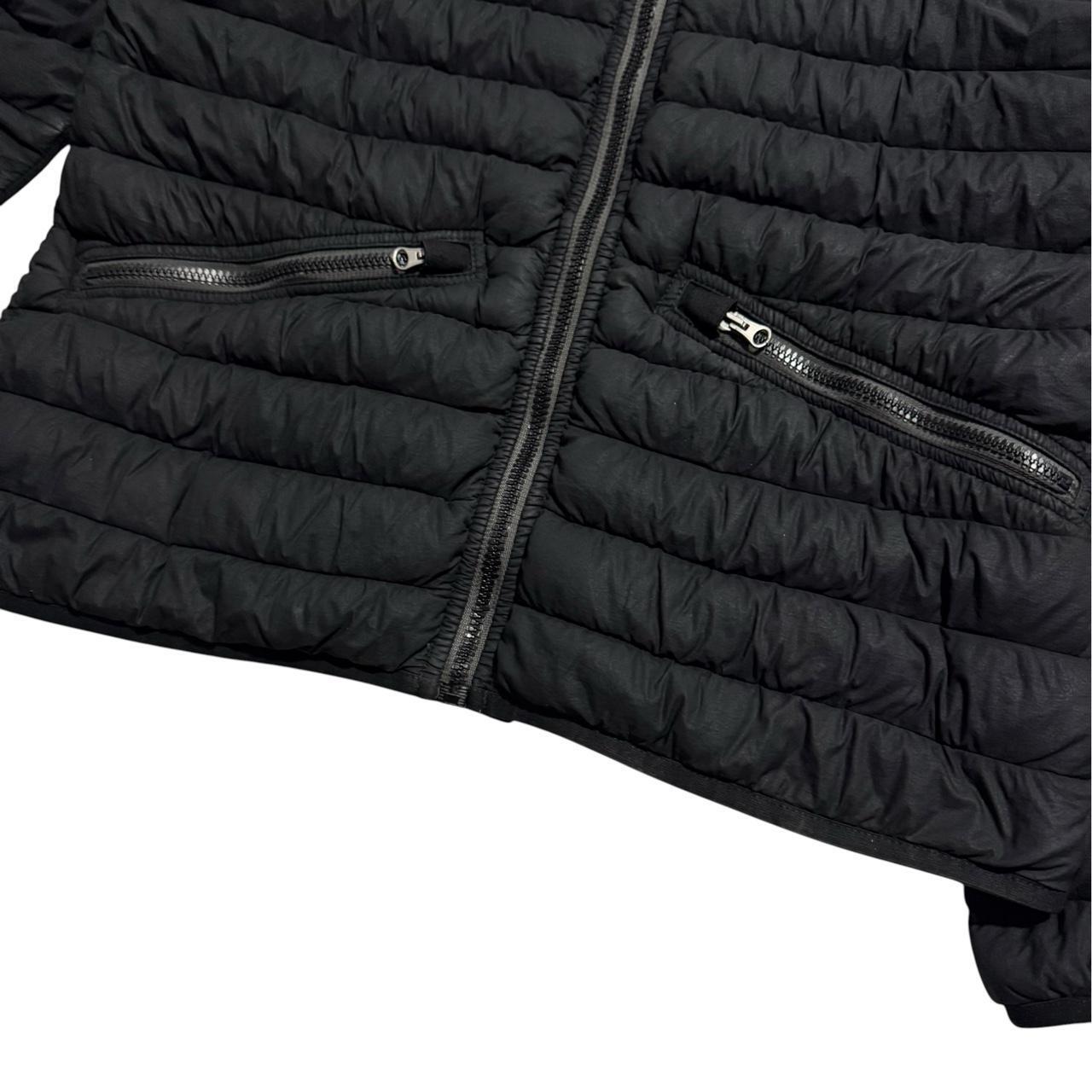 Stone Island Loom Woven Down Jacket | Medium, Black