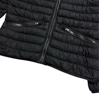 Stone Island Loom Woven Down Jacket | Medium, Black