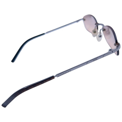 Vintage 2000s Burberry Rimless Sunglasses | O/S, Beige