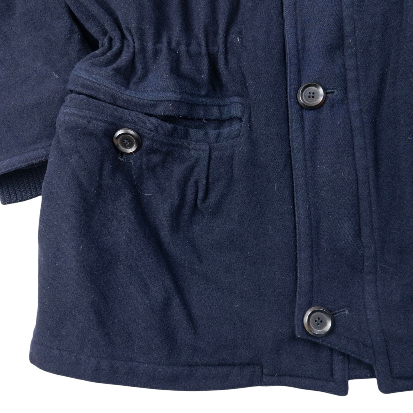 Vintage 2000s Hugo Boss Zip Up Cashmere Jacket Size XL | XL, Navy