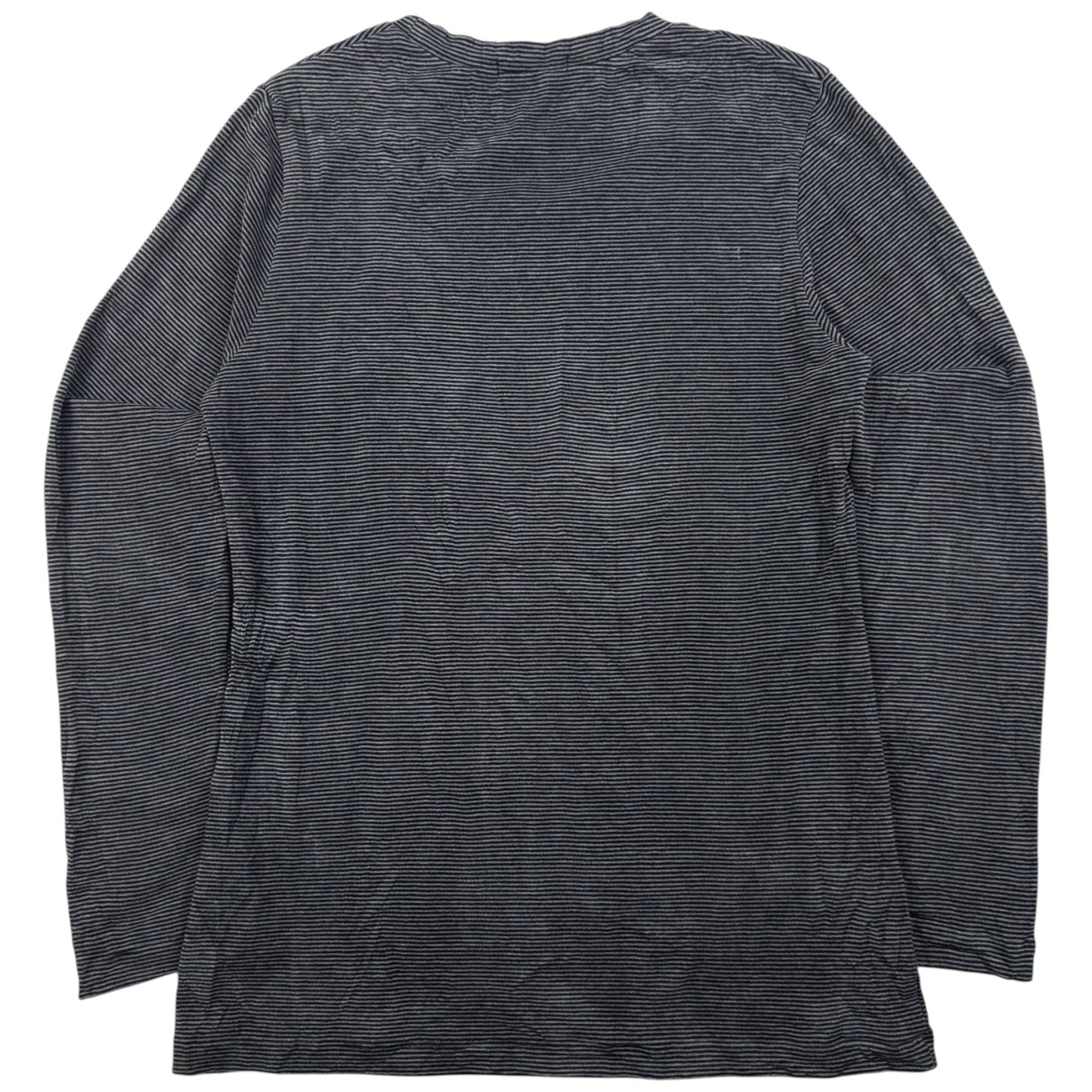 Vintage Yohji Yamamoto Striped Long Sleeve T Shirt Womens Size M