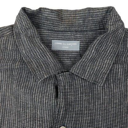Vintage 90s Comme Des Garçons HOMME Long Sleeve Button Up Shirt Size | Large, Grey