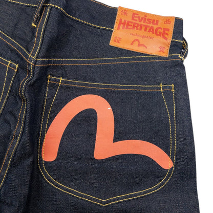 Vintage Evisu Double Gull Japanese Denim Jeans Size W32
