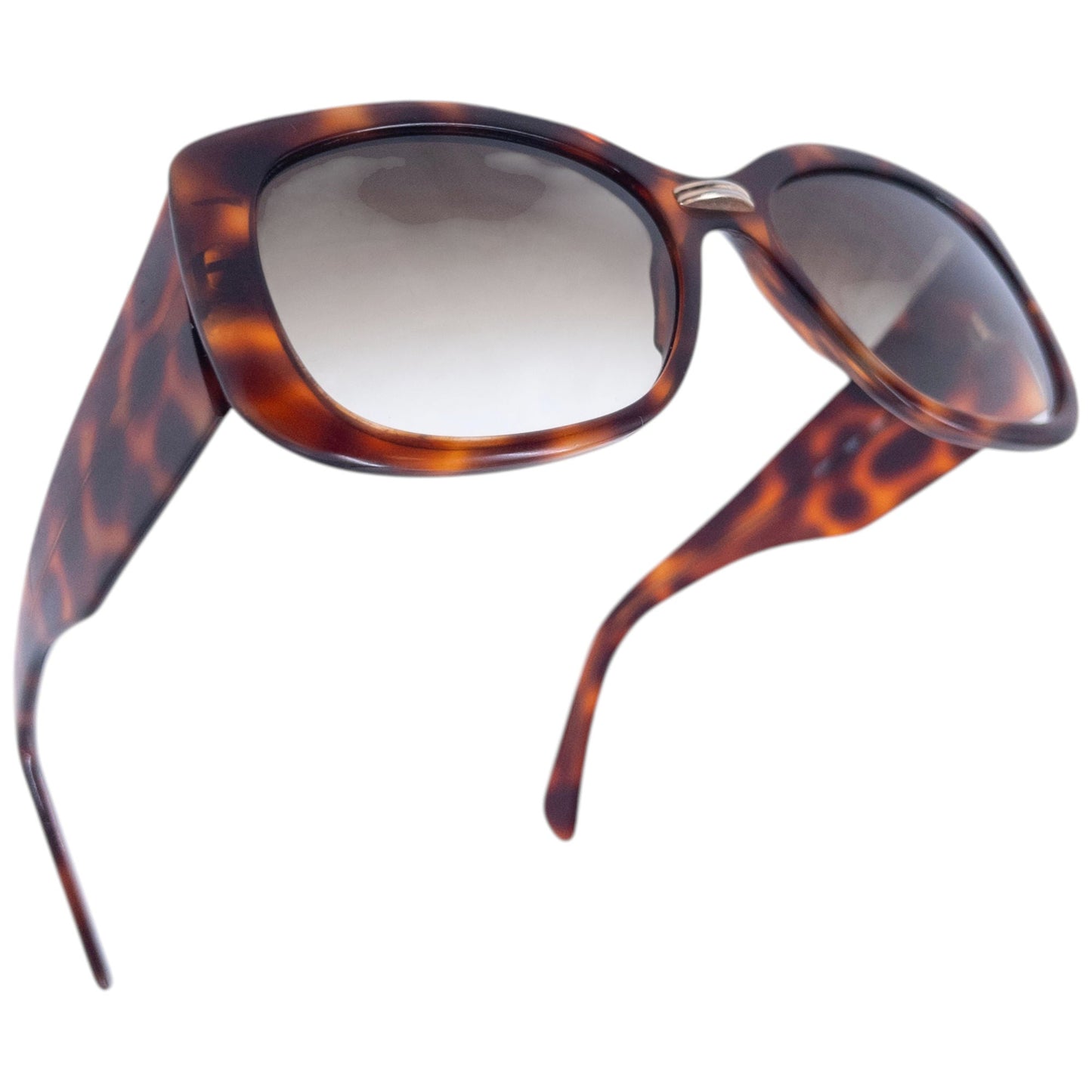 Vintage 2000s YSL Yves Saint Laurent Tortoise Shell Sunglasses | O/S, Brown
