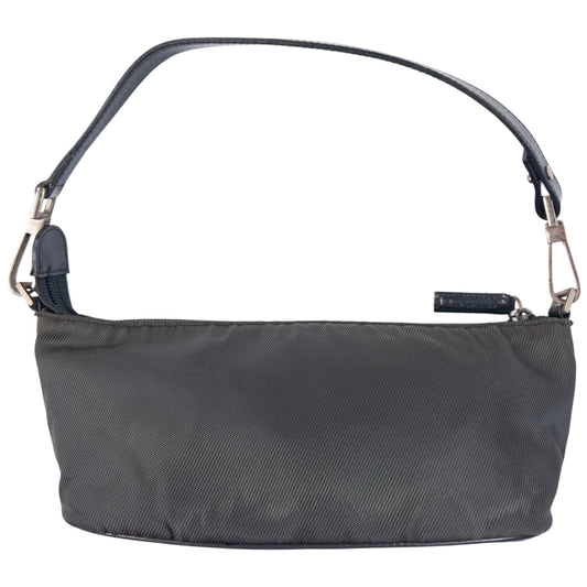 Vintage 2000s Gucci Baguette Shoulder Bag | O/S, Grey