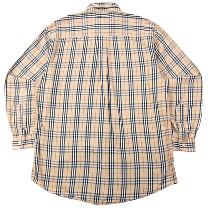Vintage 2000s Burberry Nova Check Long Sleeve Button Up Shirt Size M | Medium, Multicoloured