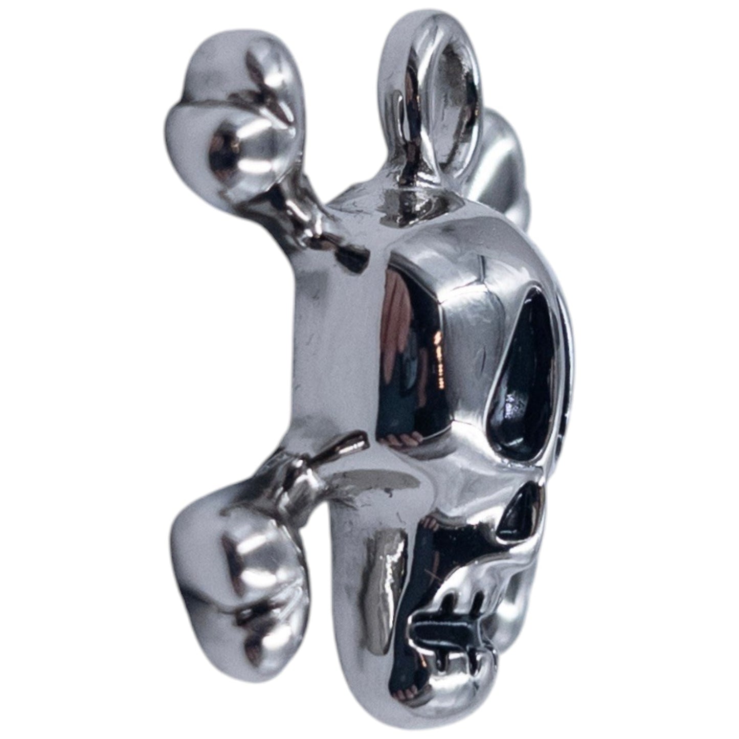 Vintage Stussy World Tribe Skull & Crossbones Jewellery Charm