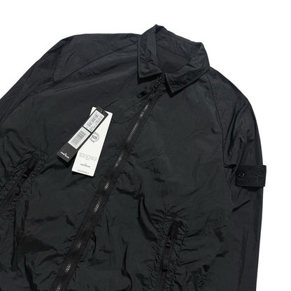 Stone Island Reversible Ghost Nylon Jacket | Large, Black