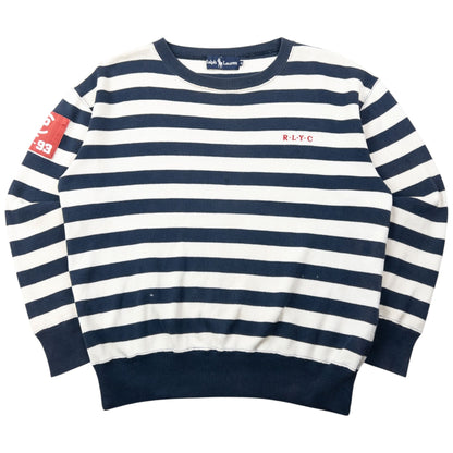 Vintage 1993 Ralph Lauren RLYC Striped Jumper Size XS | XS, Multicoloured