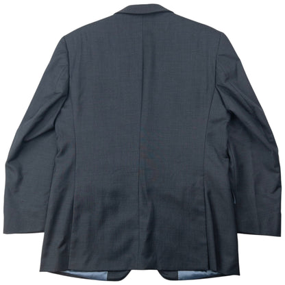 Vintage 2000s Balmain Homme Jacket & Trousers Suit Set Size L | W33, Grey