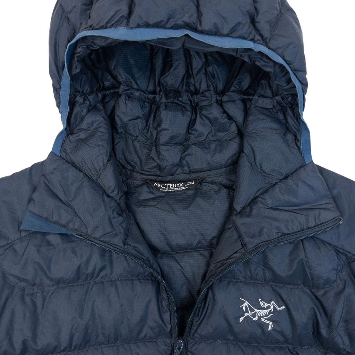Vintage Arcteryx Cerium LT Hoody Padded Zip Up Jacket Size L | Large, Navy