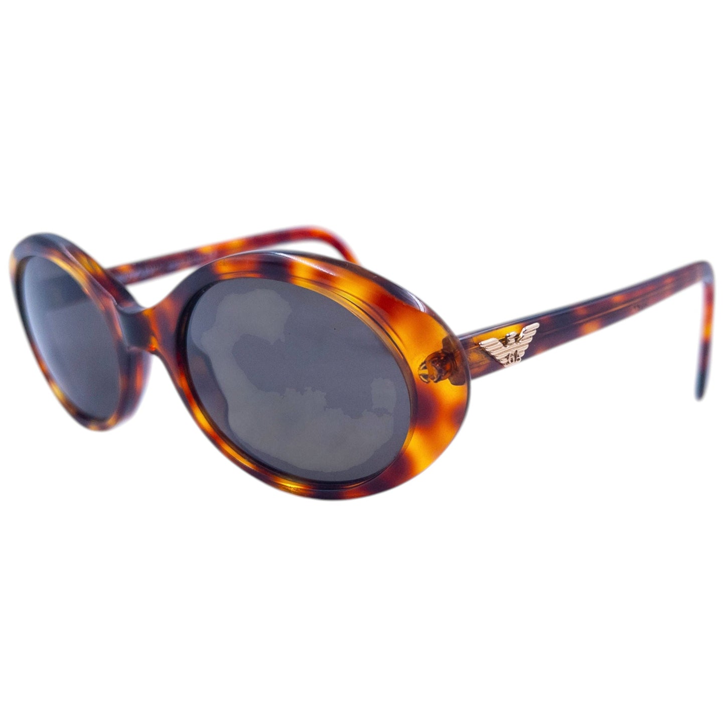 Vintage 90s Emporio Armani Tortoise Shell Sunglasses | O/S, Brown