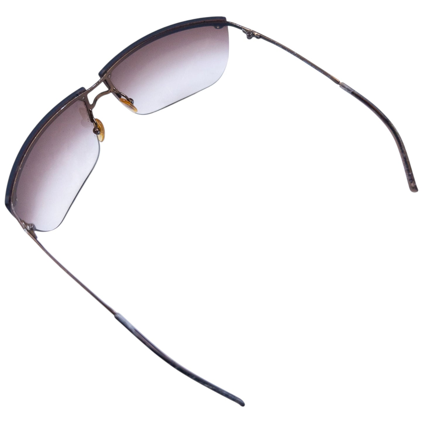 Vintage 2000s Gucci Rimless Sunglasses | O/S, Brown