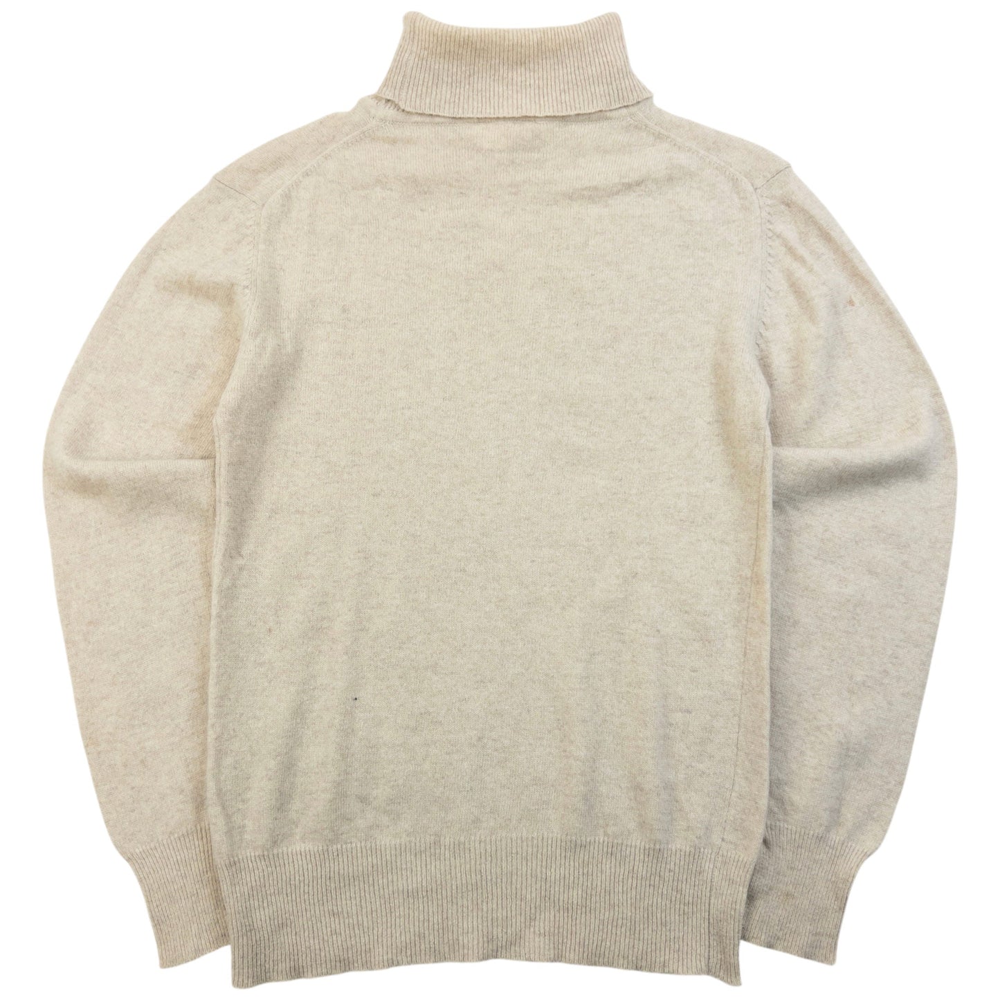 Vintage 90s Balenciaga Cashmere Turtleneck Jumper Womens Size S | Small, Cream