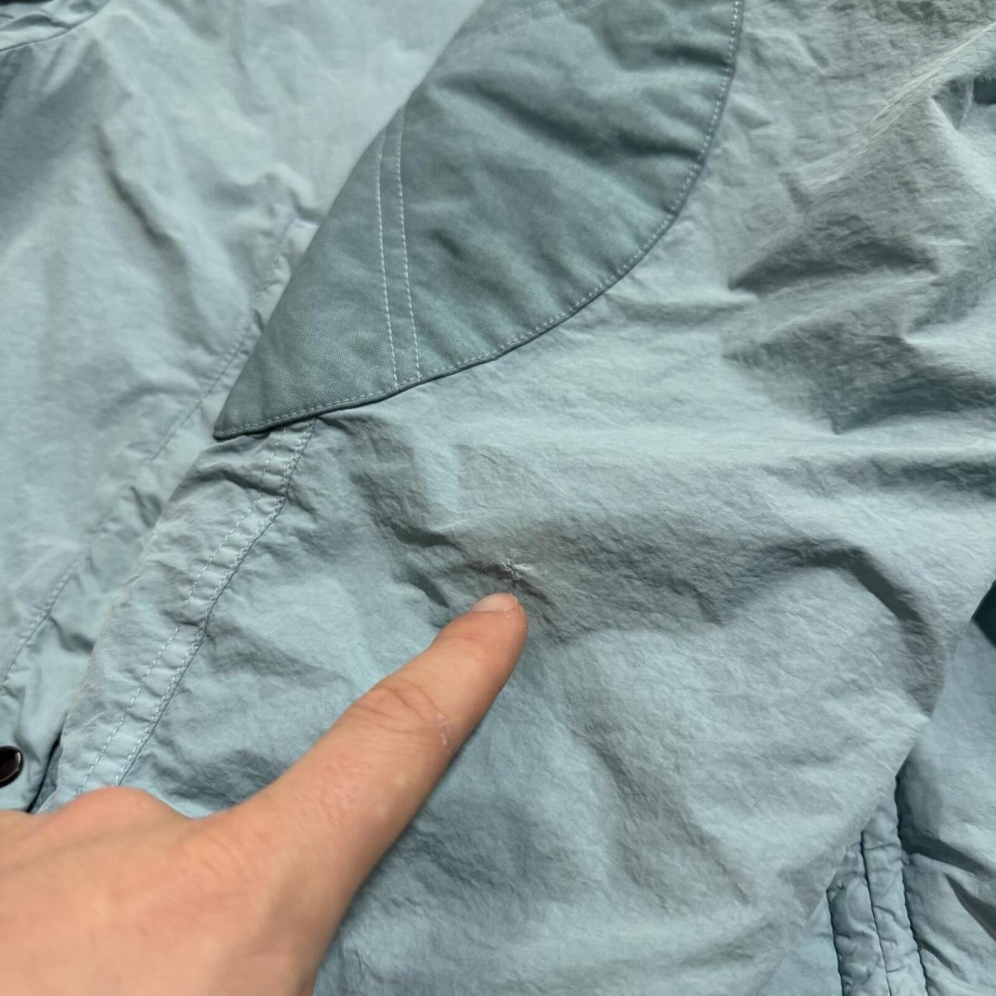 CP Company Palace Bomber Jacket | XL, Light Blue
