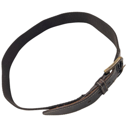 Vintage 2000s Dolce & Gabbana Monogram Belt Size W32 | O/S, Brown
