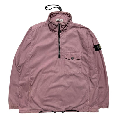 Stone Island Canvas Pullover Smock | Large, Mauve