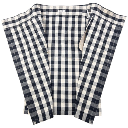Vintage Issey Miyake Checkered Wrap Skirt Womens Size W30
