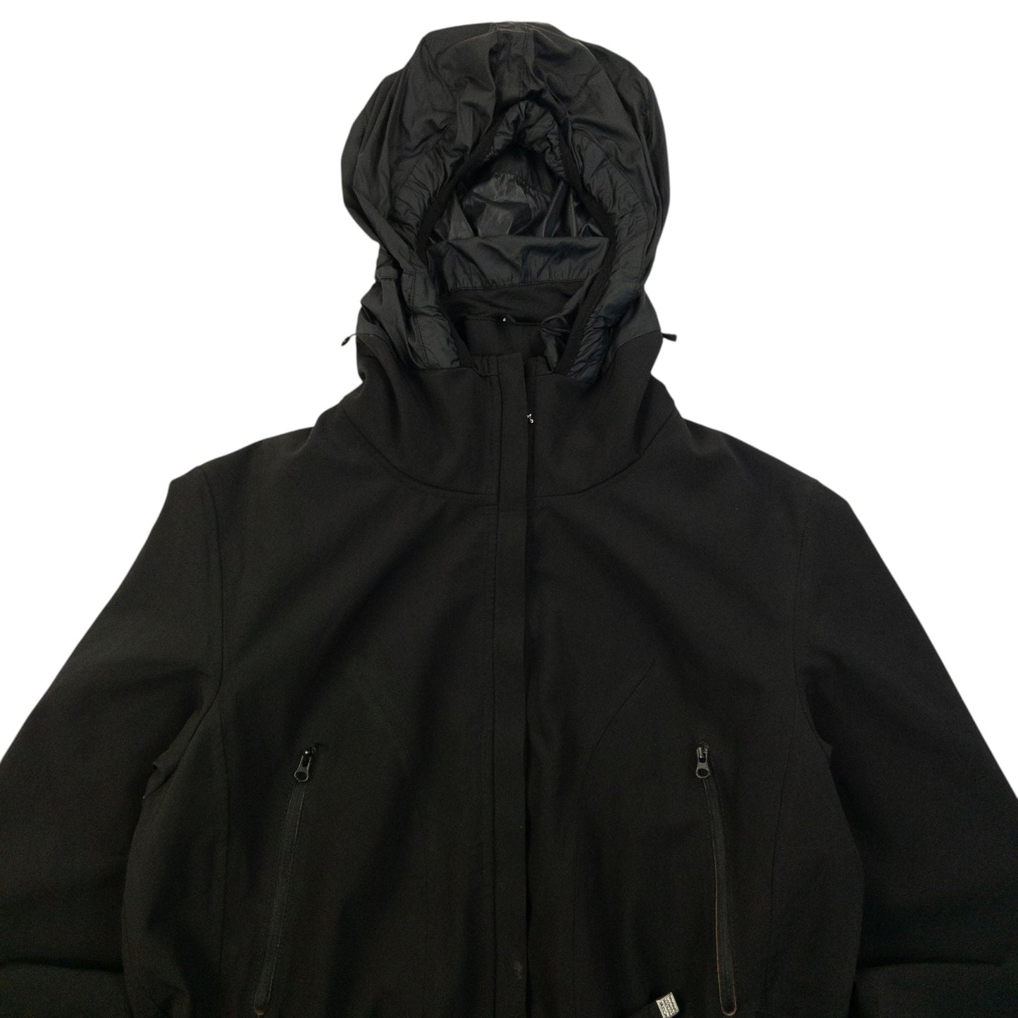 Vintage 2000s Marithe + Francois Girbaud Rain Jacket Womens Size L | Large, Black
