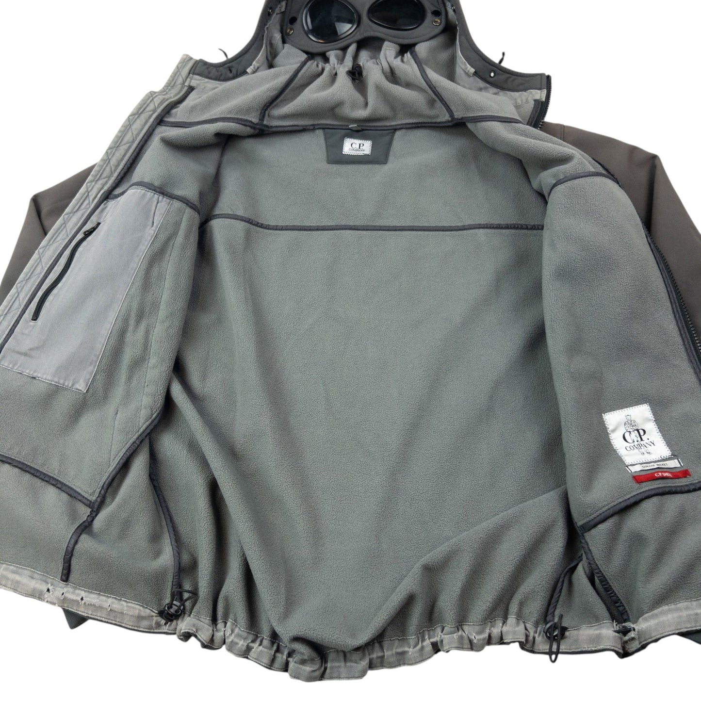 Vintage CP Company Goggle Hood Shell Jacket Size S | Small, Grey
