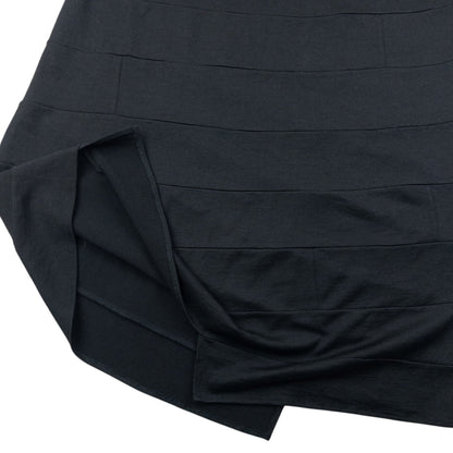 Vintage 90s Issey Miyake Asymmetric Skirt Womens Size L | Large, Black