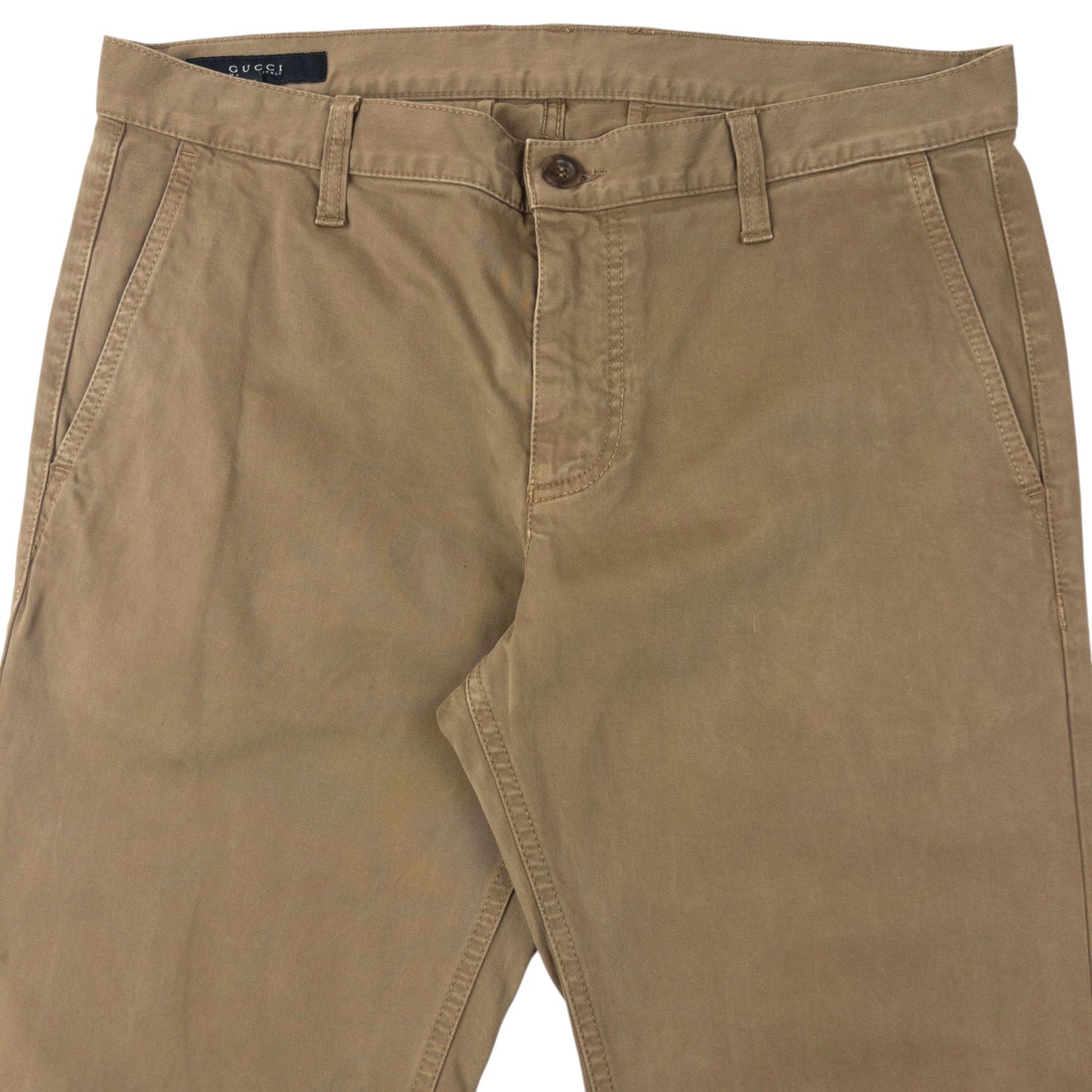 Vintage 2000s Gucci Chino Trousers Size W31 | W31, Beige