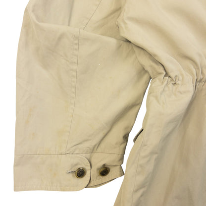 Vintage 90s Burberry Zip Up Jacket Size XL | XL, Beige