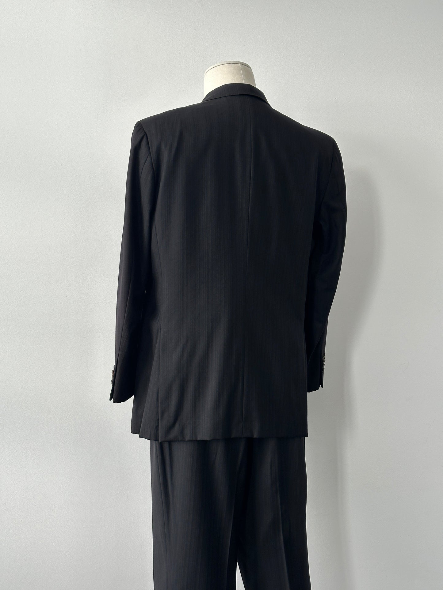Loro Piana x Visaruno 1990s Pure Wool Single Breasted Suit - 42S/W34