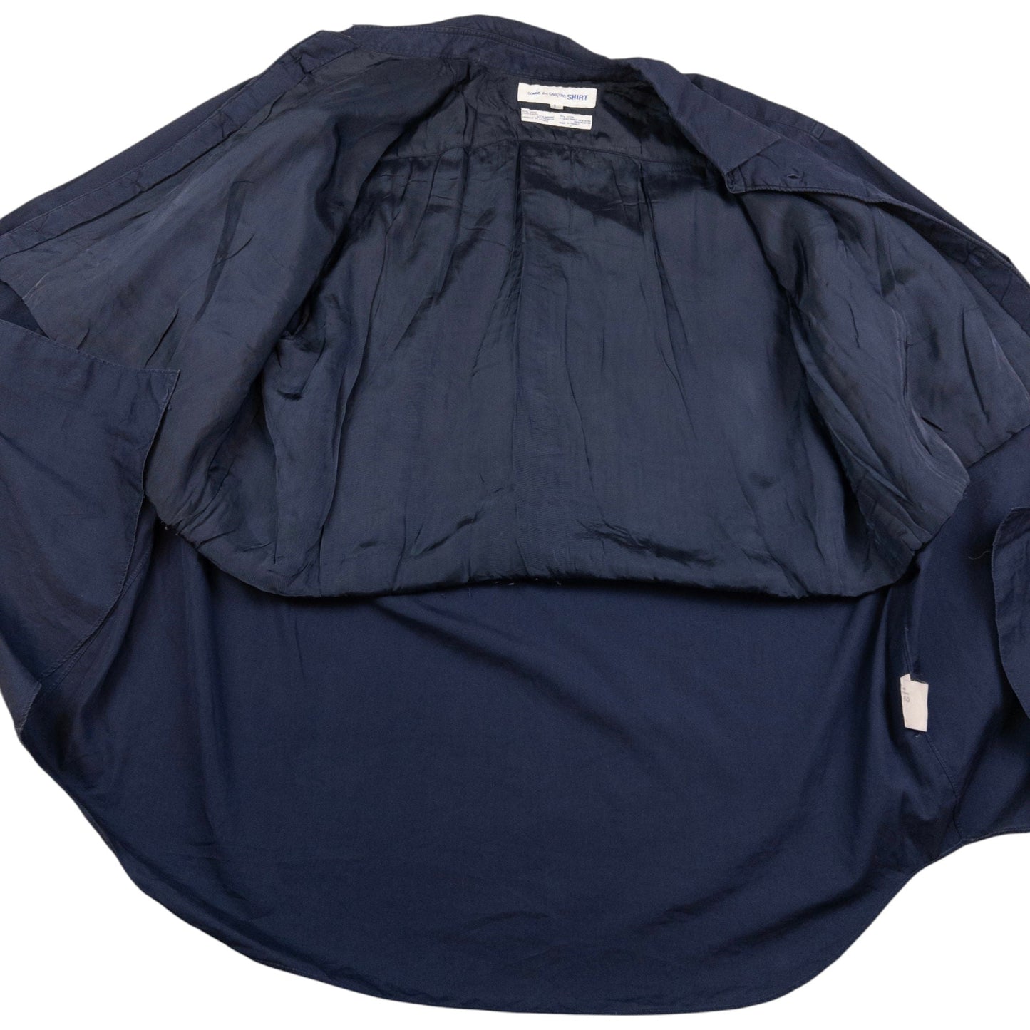 Vintage Comme Des Garçons SHIRT Button Up Padded Shirt Size L