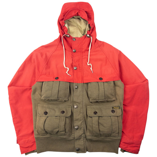 Vintage 90s Polo Ralph Lauren Multi Pocket Cargo Jacket Size S | Small, Khaki