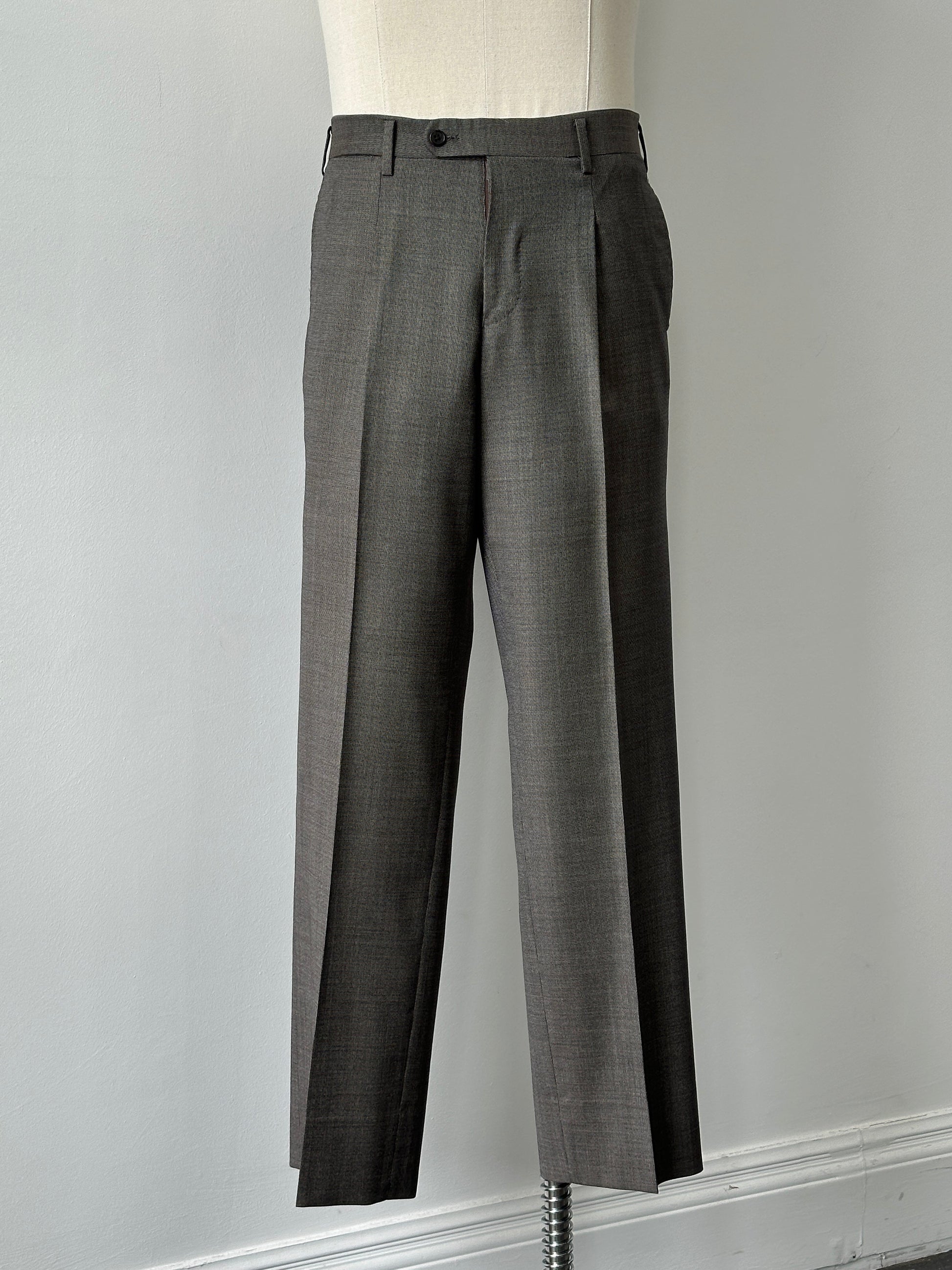 Loro Piana x Ivory Court 1990s Pure Wool Suit - 40S/W30