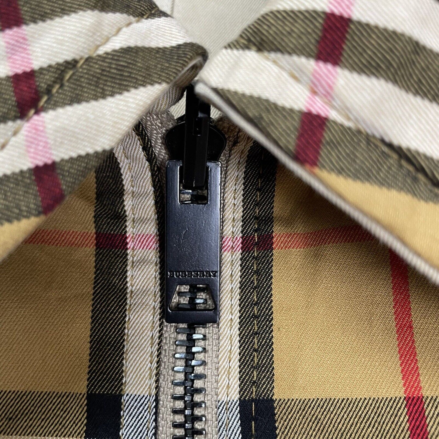 Burberry Rainbow Harrington Jacket, Size Medium RRP £1490 | Medium, Red