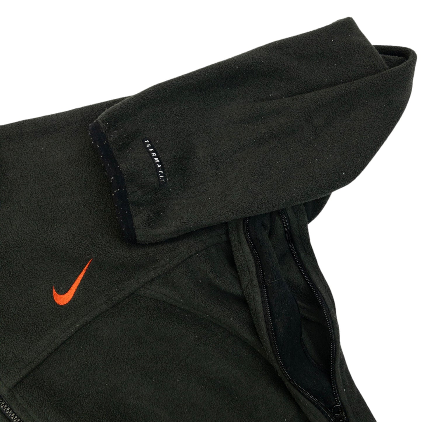 Vintage 2000s Nike ACG Therma-Fit Fleece Jacket Size L | Large, Grey