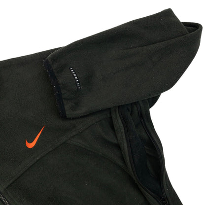 Vintage 2000s Nike ACG Therma-Fit Fleece Jacket Size L | Large, Grey