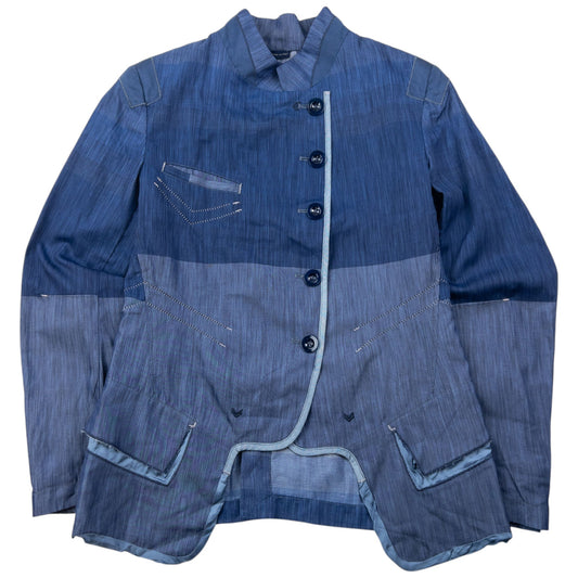 Vintage 2000s Marithe + Francois Girbaud Patchwork Jacket Womens Size M