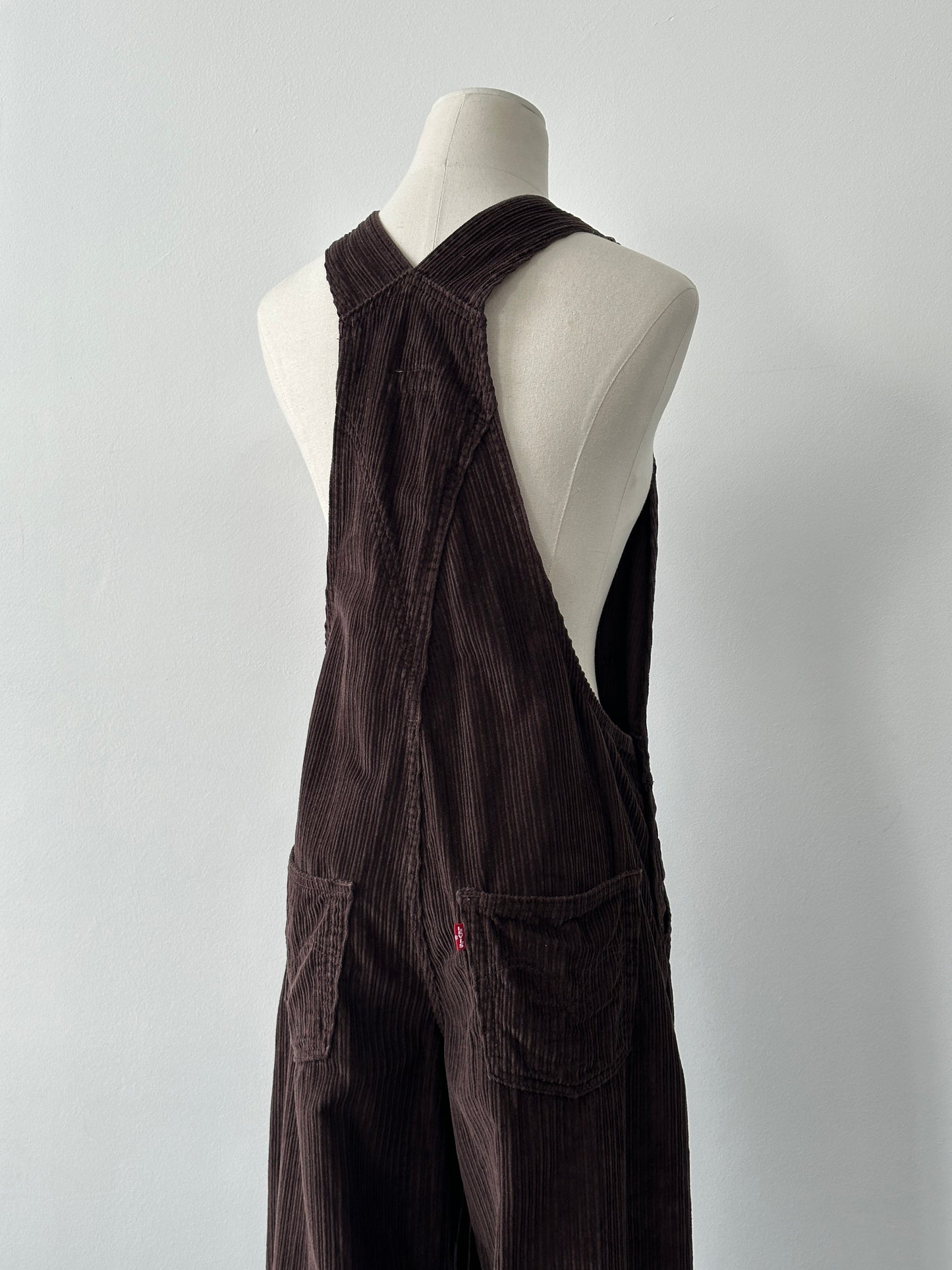 Levi's Premium Corduroy Wide Leg Dungarees - M