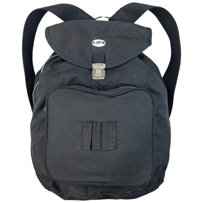 Vintage 80s Jean Paul Gaultier Bucket Backpack | O/S, Black